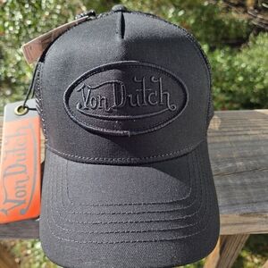 New Von Dutch Black Cap